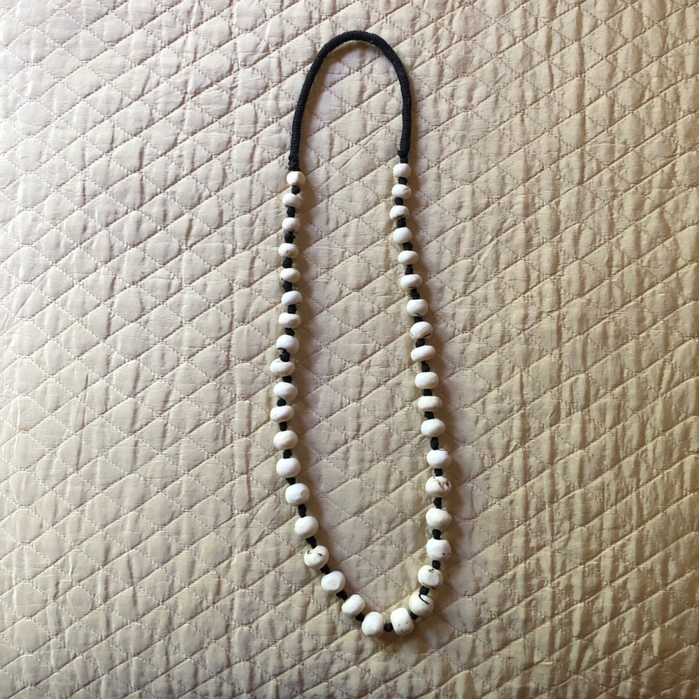 White Stone Necklace